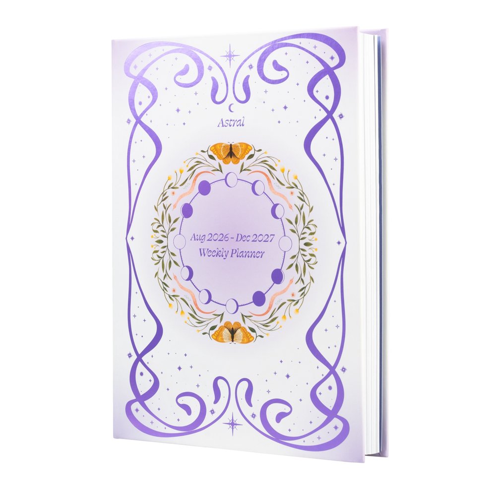 Grupo Erik - Astral 2026/2027 Week To View A5 Casebound 17 Months Academic Schoolagenda - Multicolours